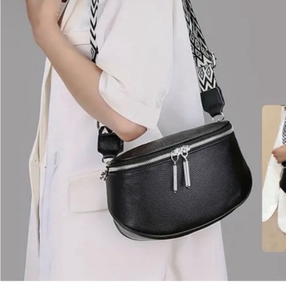 Handbags - Bag Black Leather”NEW”